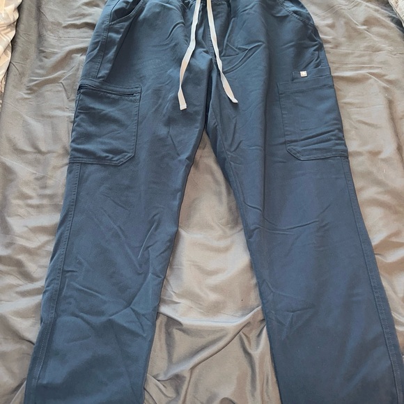 Figs Pants - Figs Dark Harbor Yola High Waisted 2.0 Skinny Scrub Pants for Women